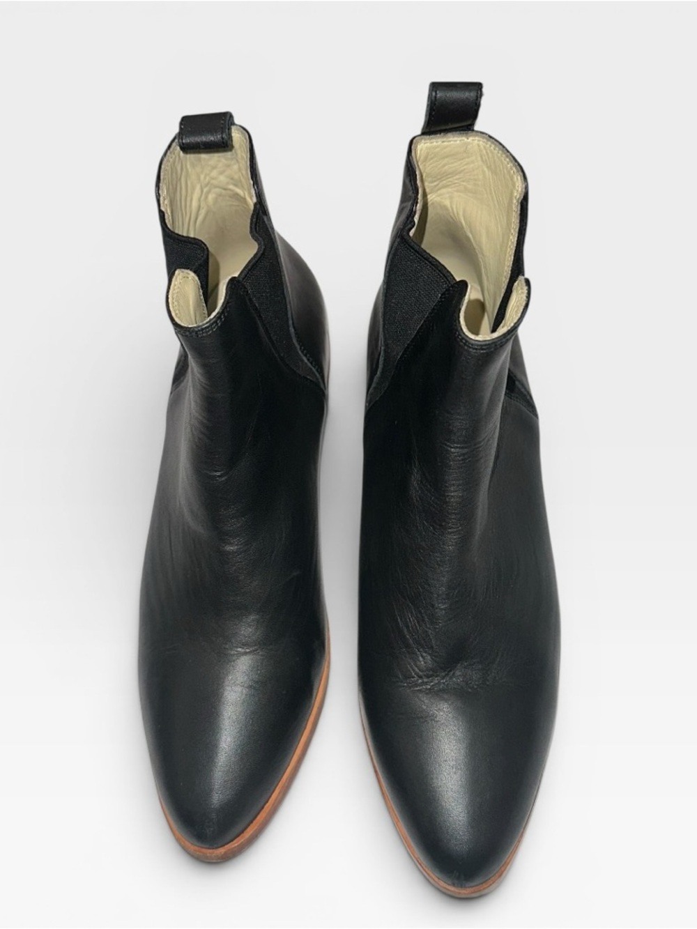 Nisolo Chelsie Booties Black Leather Women’s Size 8.5 - Picture 9 of 10